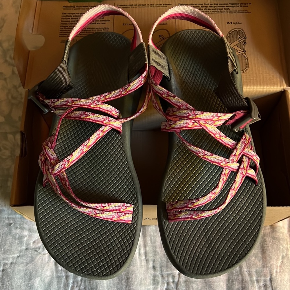 Chaco sandals. Brand new never been worn. Cute and comfy!